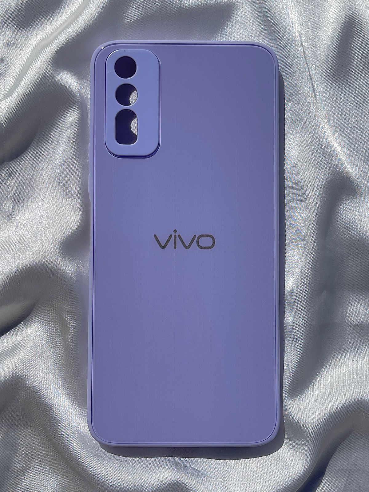 Lillac(light purple) Glass Case with logo