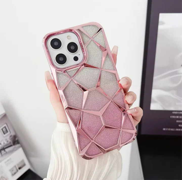 Premium Diamond Shimmer Case