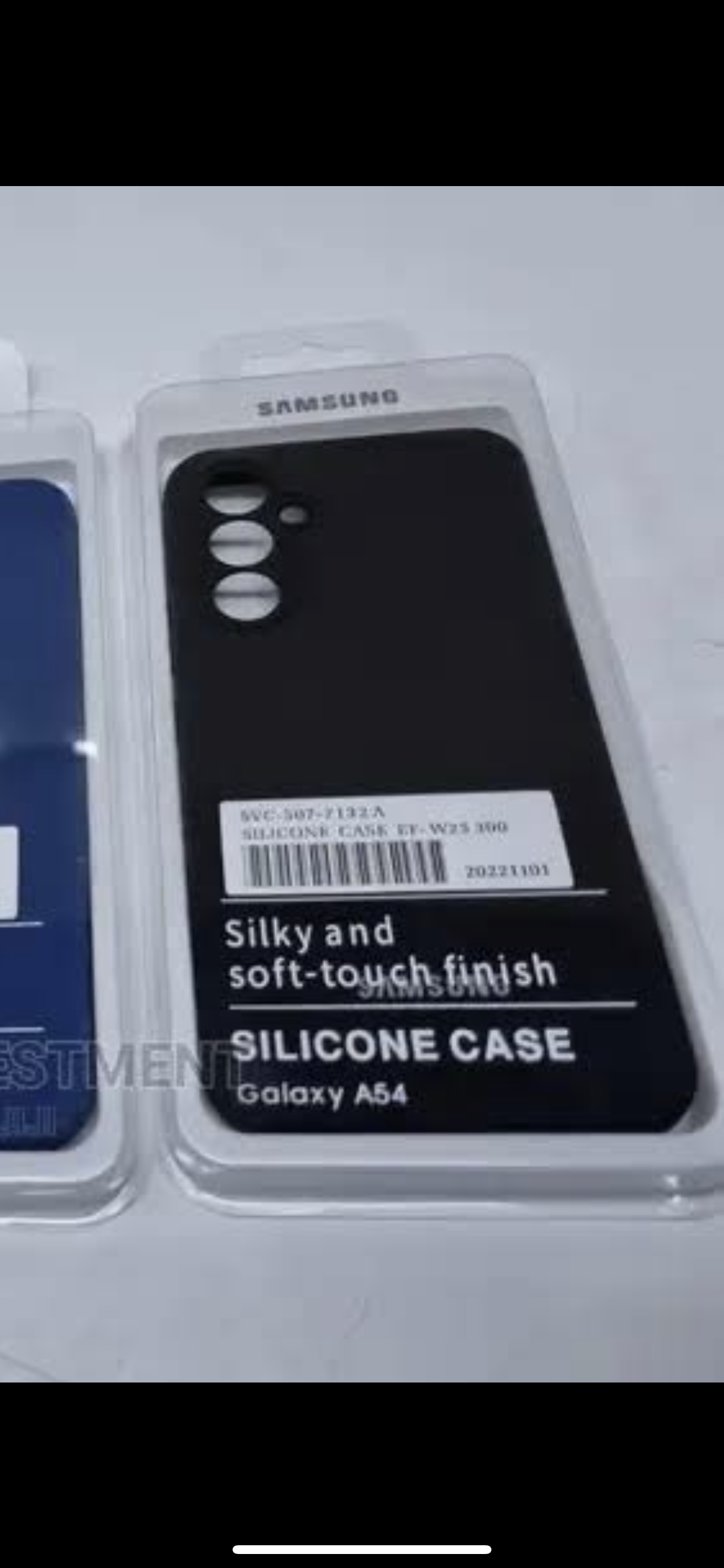 Black - Samsung Silicone Case