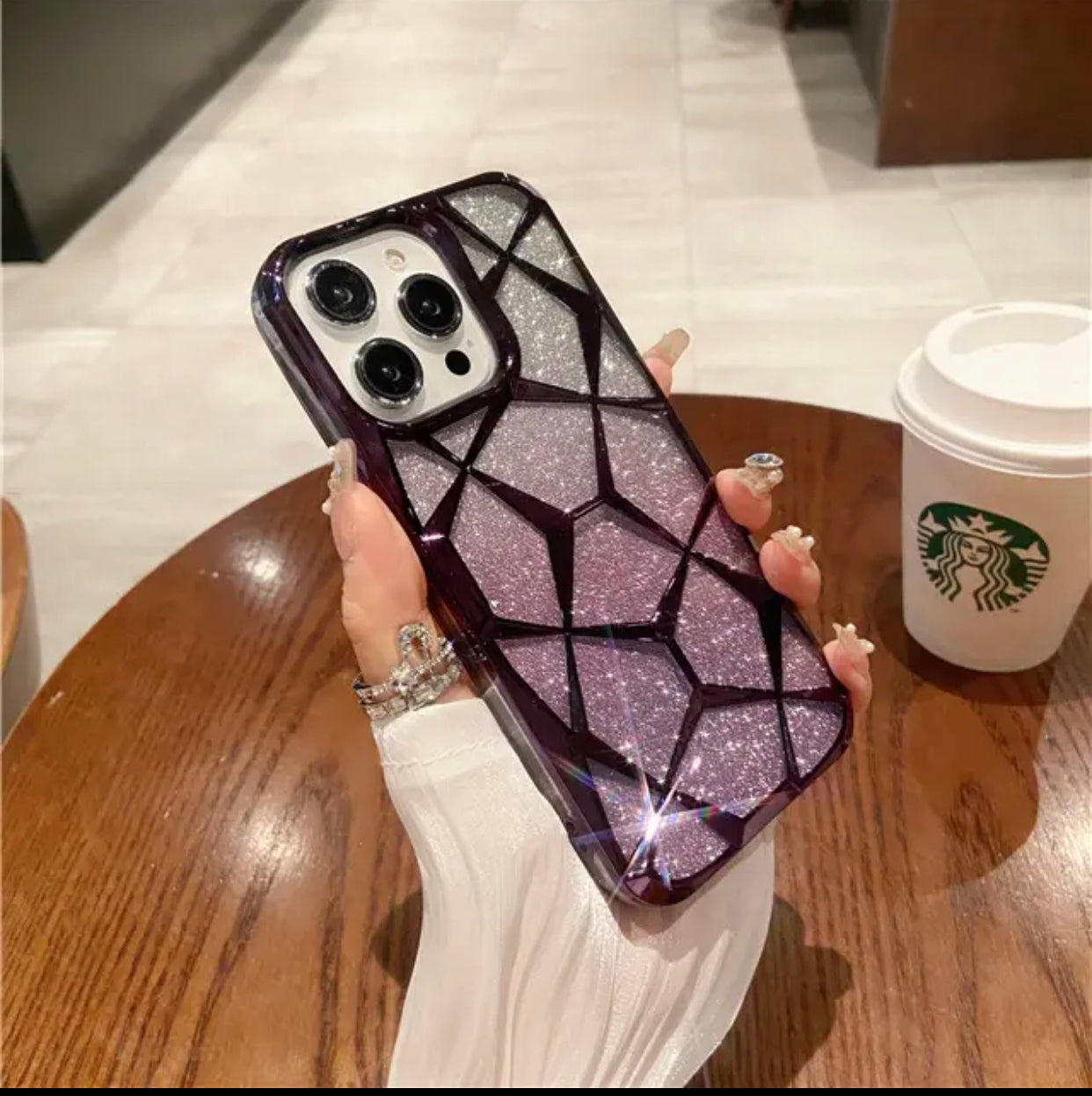 Premium Diamond Shimmer Case