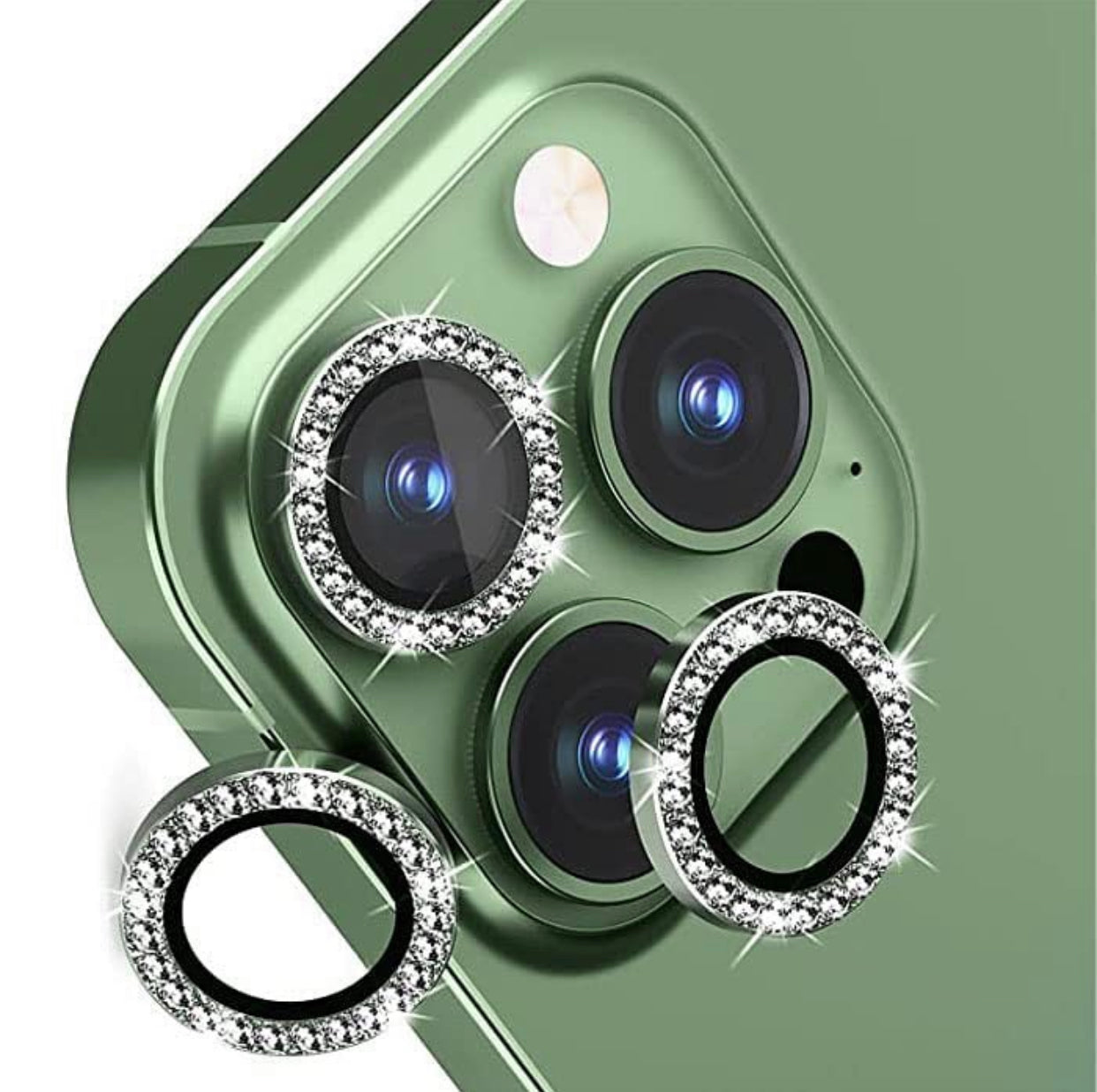 Rhinestones Glitter Camera Protective Lens ✨