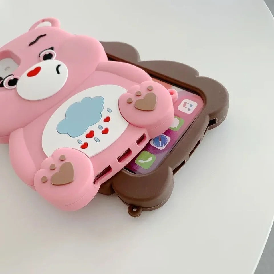 3D Bear Cartoon Case