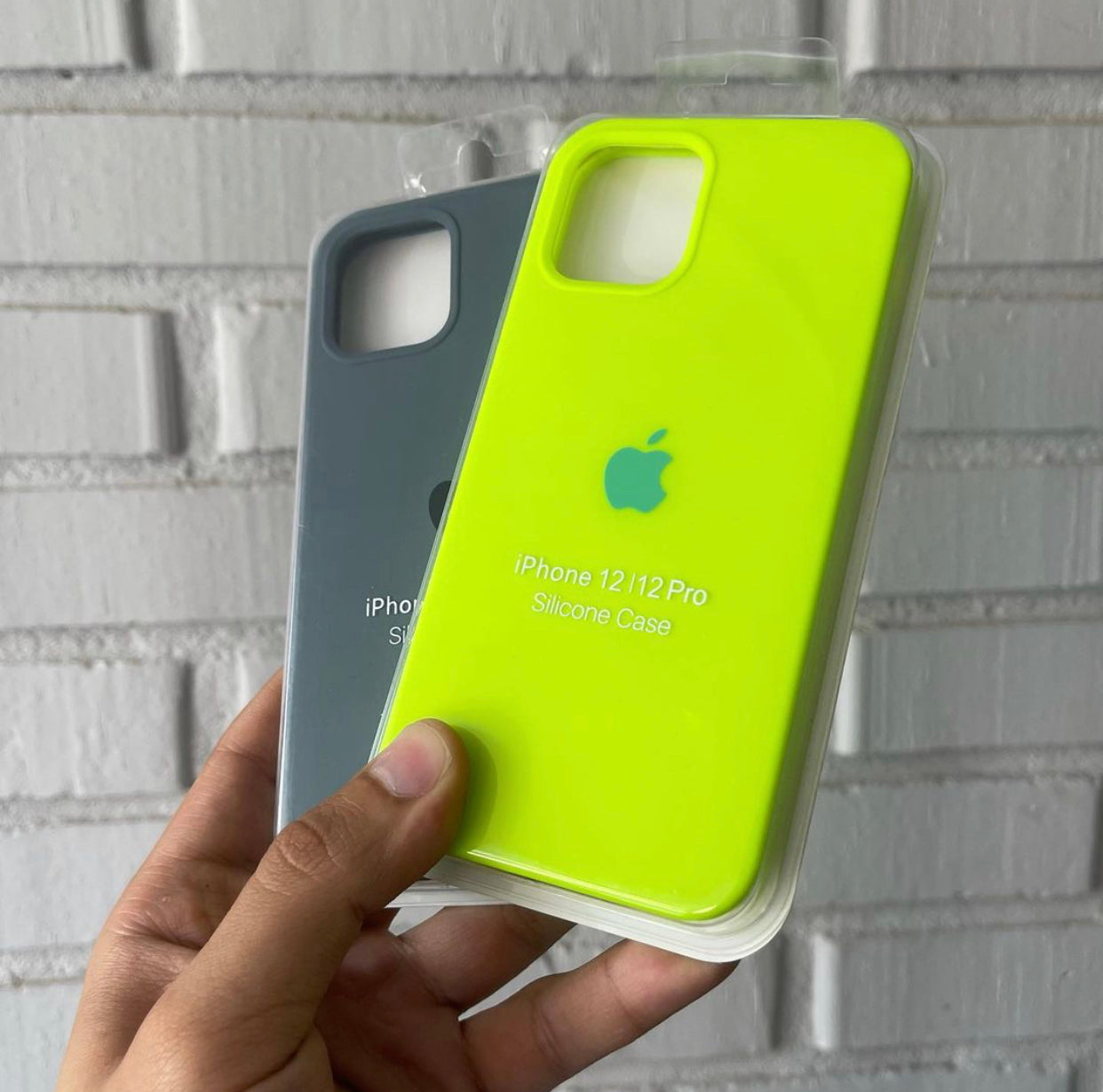 (Neon Green) iPhone Premium Quality Silicone Case