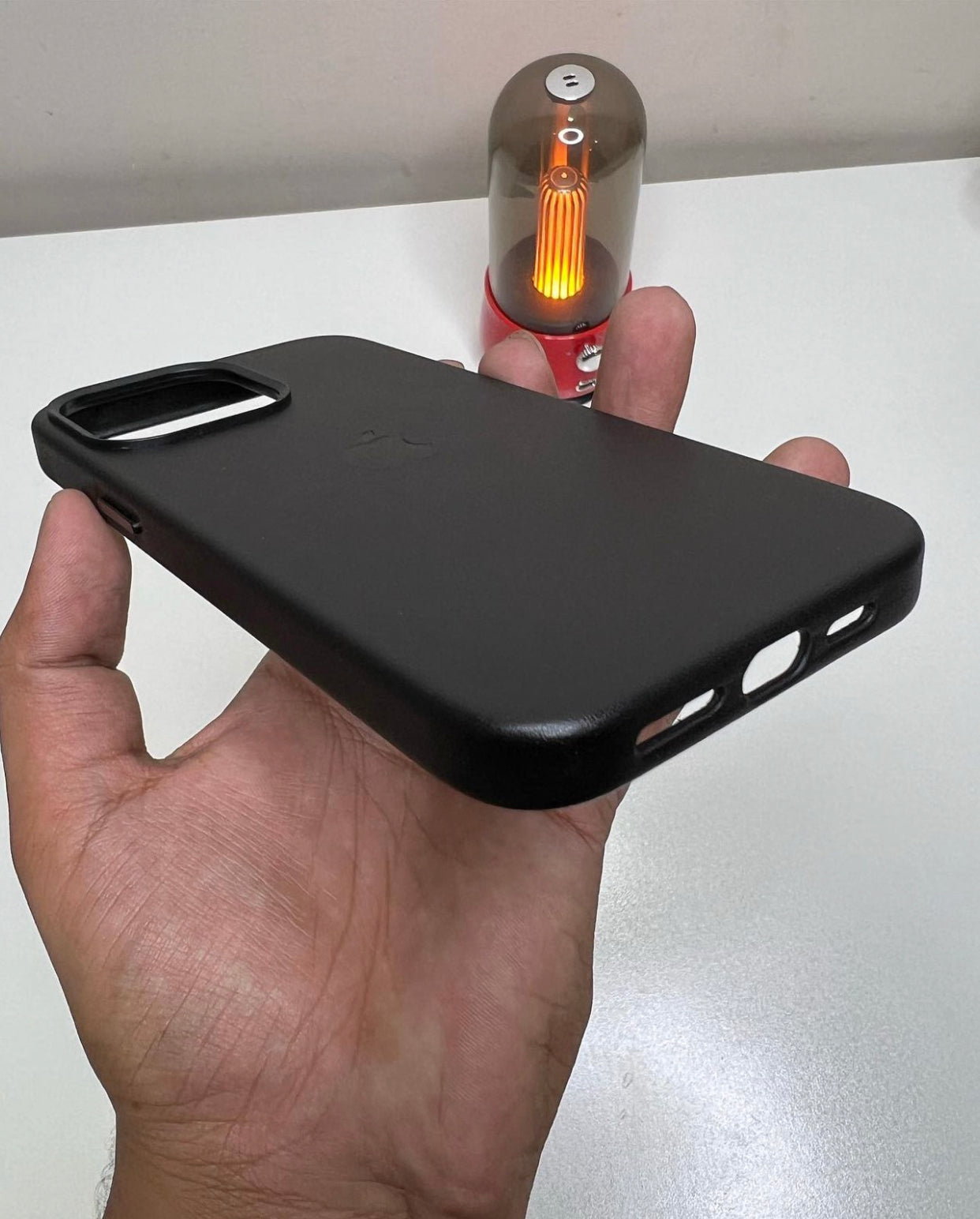 Black - Official Leather Case