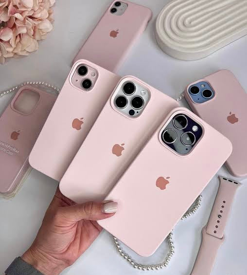 (SandPink) iPhone Premium Quality Silicone Case