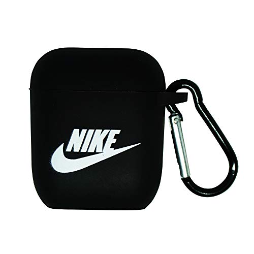 Hypebeast Nike Inspired Airpod 2 Case Black Silicone