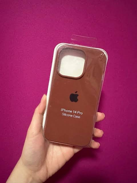 (Choco Brown) iPhone Premium Quality Silicone Case