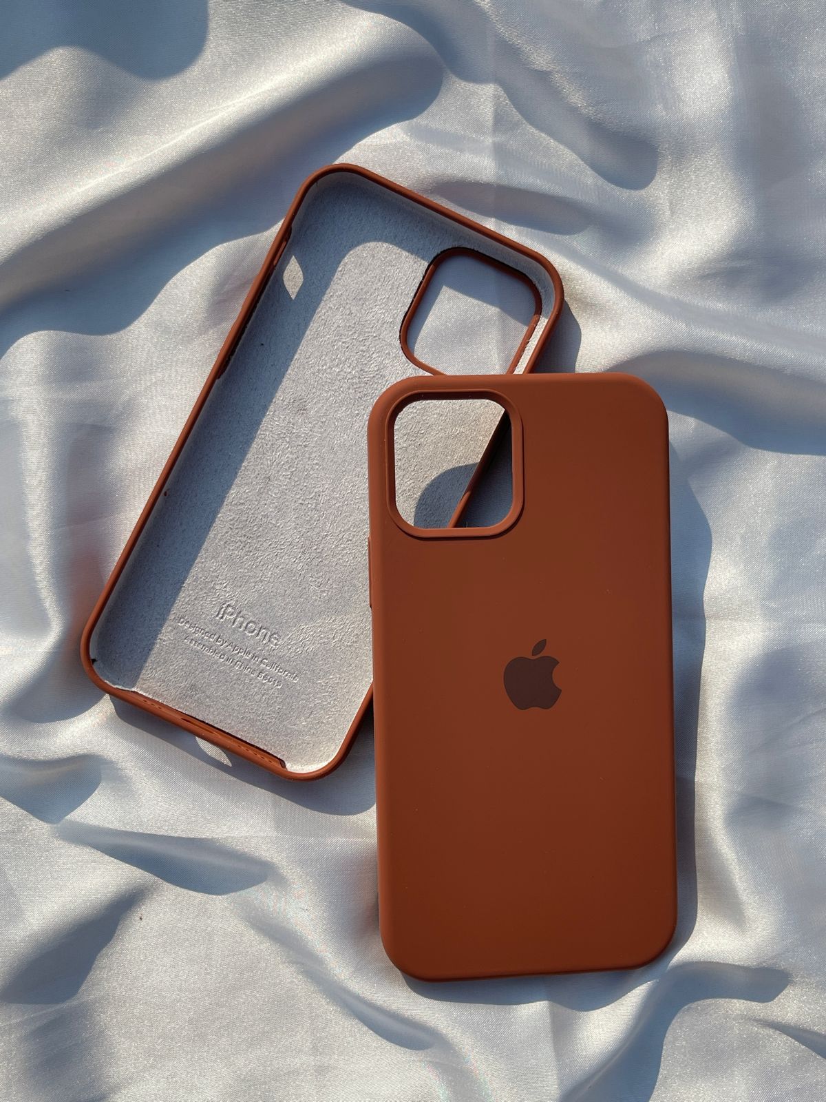 (Choco Brown) iPhone Premium Quality Silicone Case