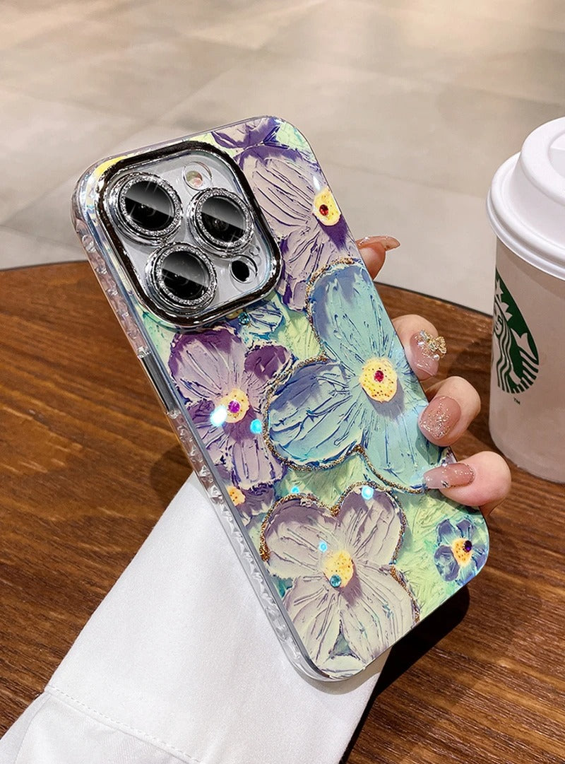 Flower IMD Laser Case