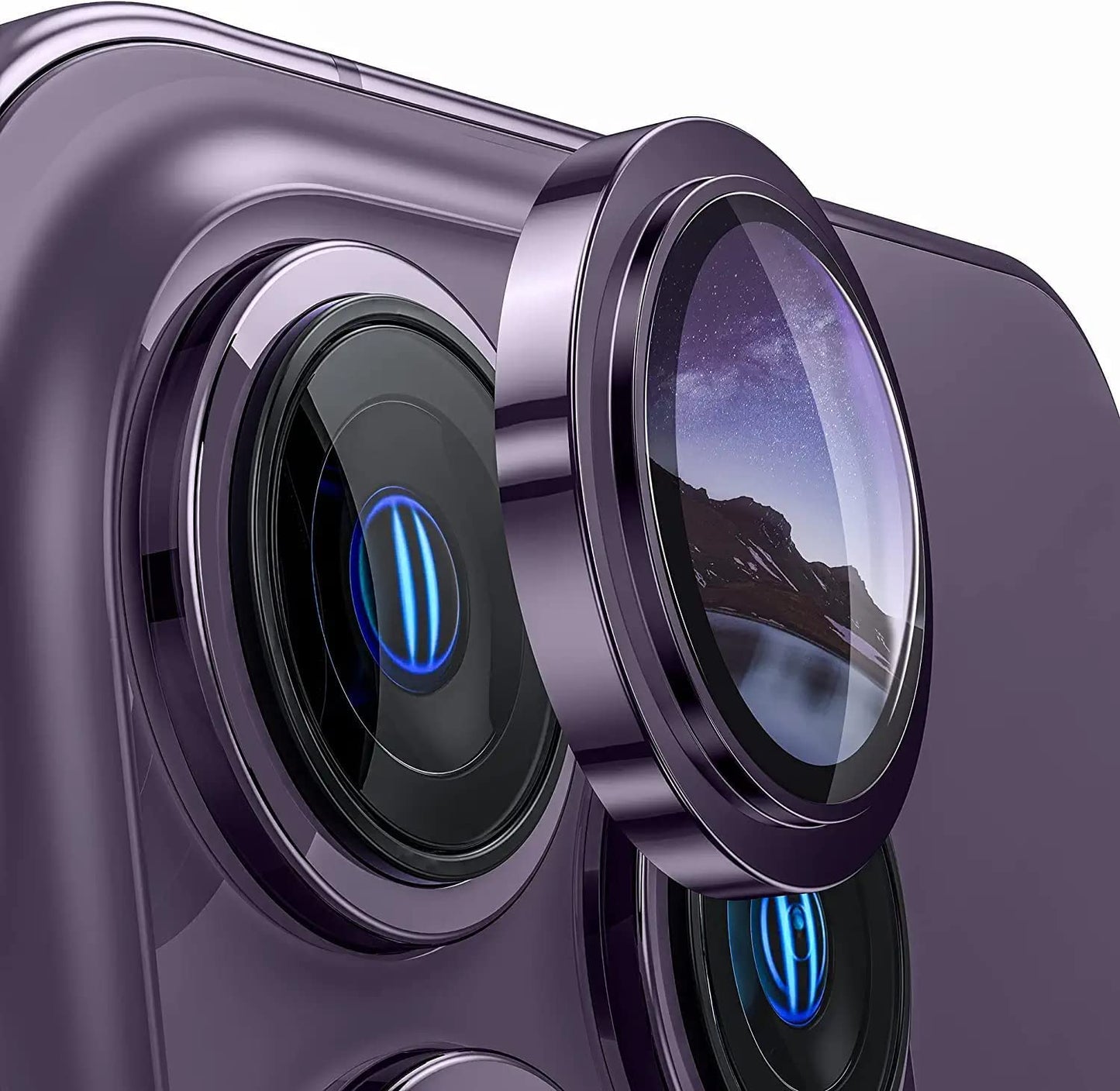 deep purple- IPhone Lens protector