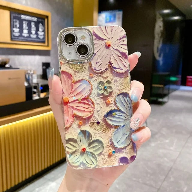 Flower IMD Laser Case