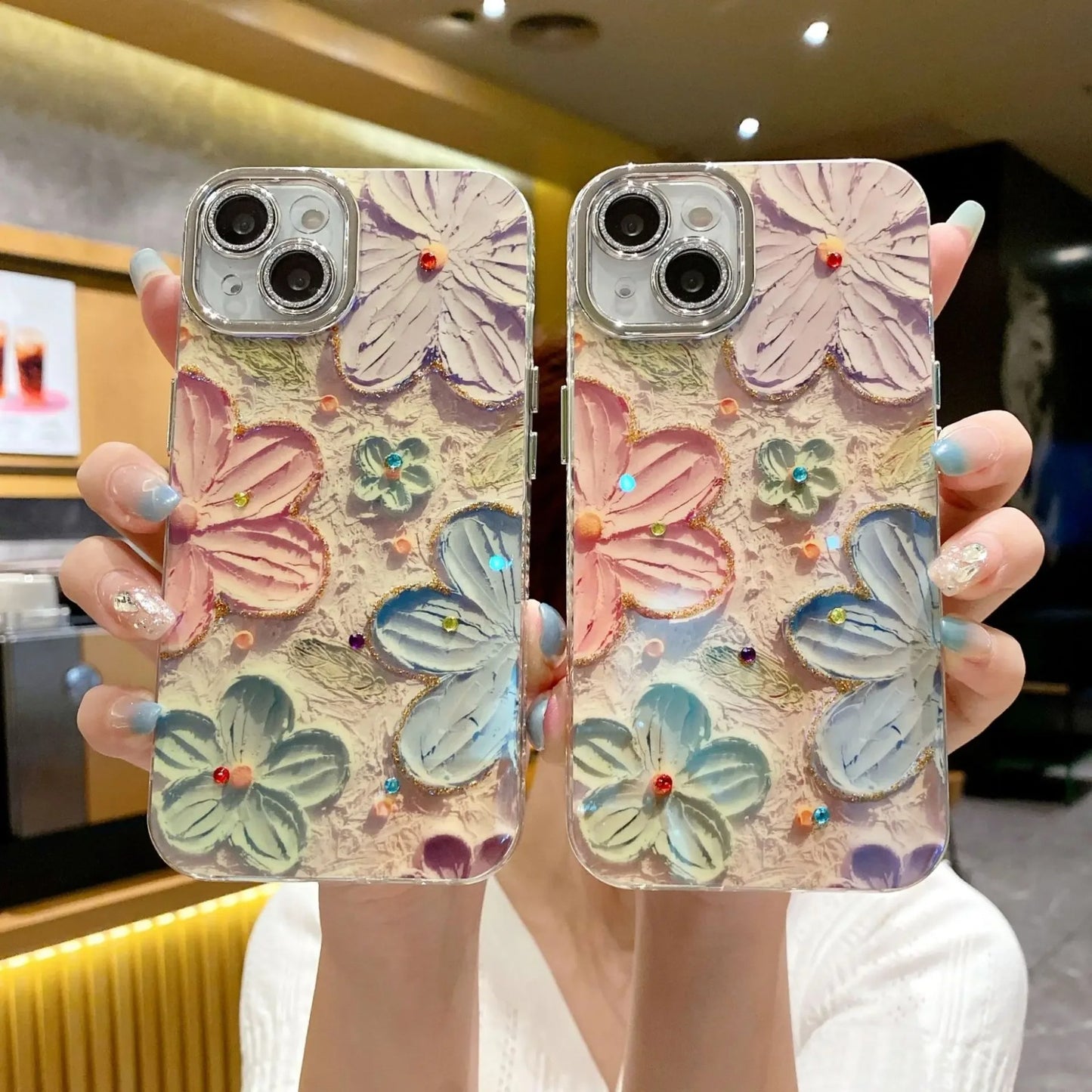 Flower IMD Laser Case