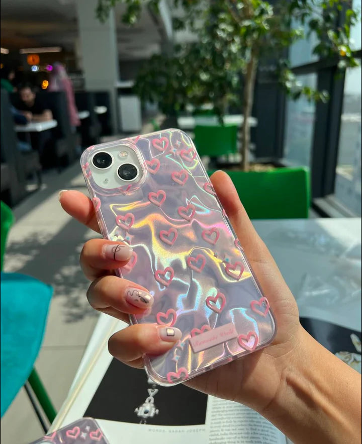 Premium Holographic Gradient case