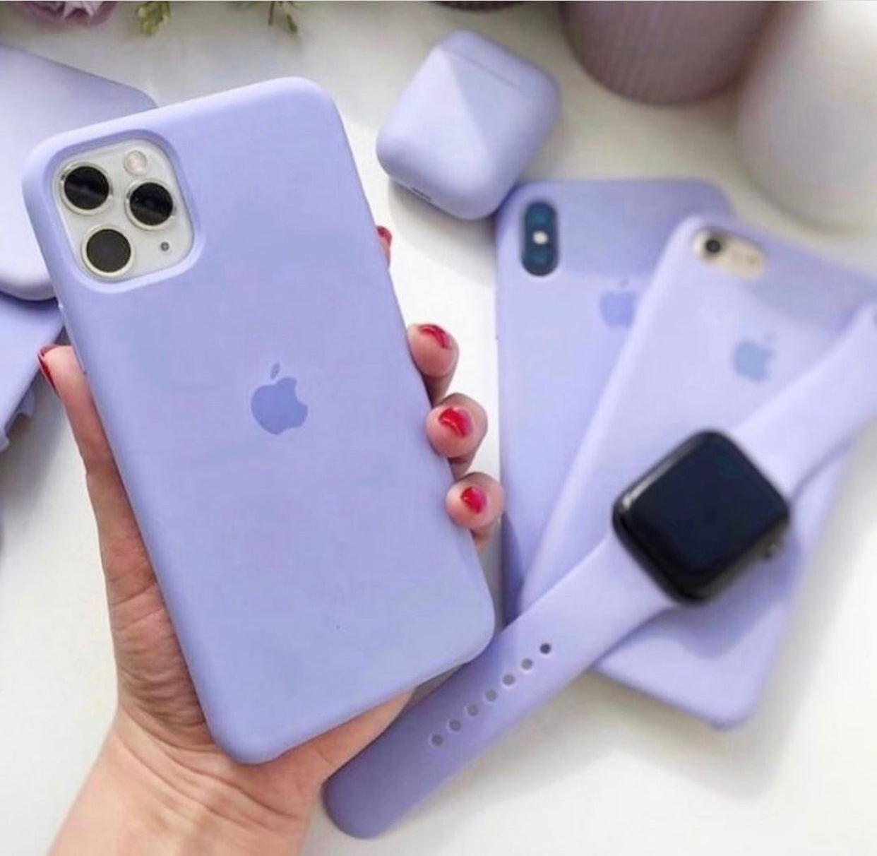 (Lillac) iPhone Premium Silicone Case