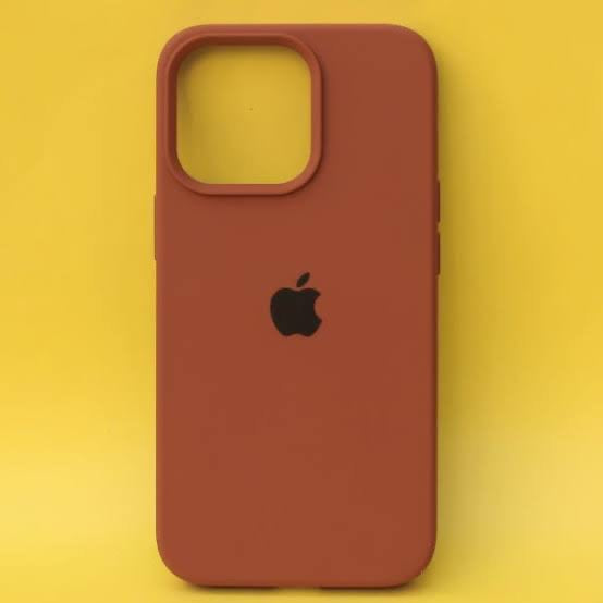 (Choco Brown) iPhone Premium Quality Silicone Case