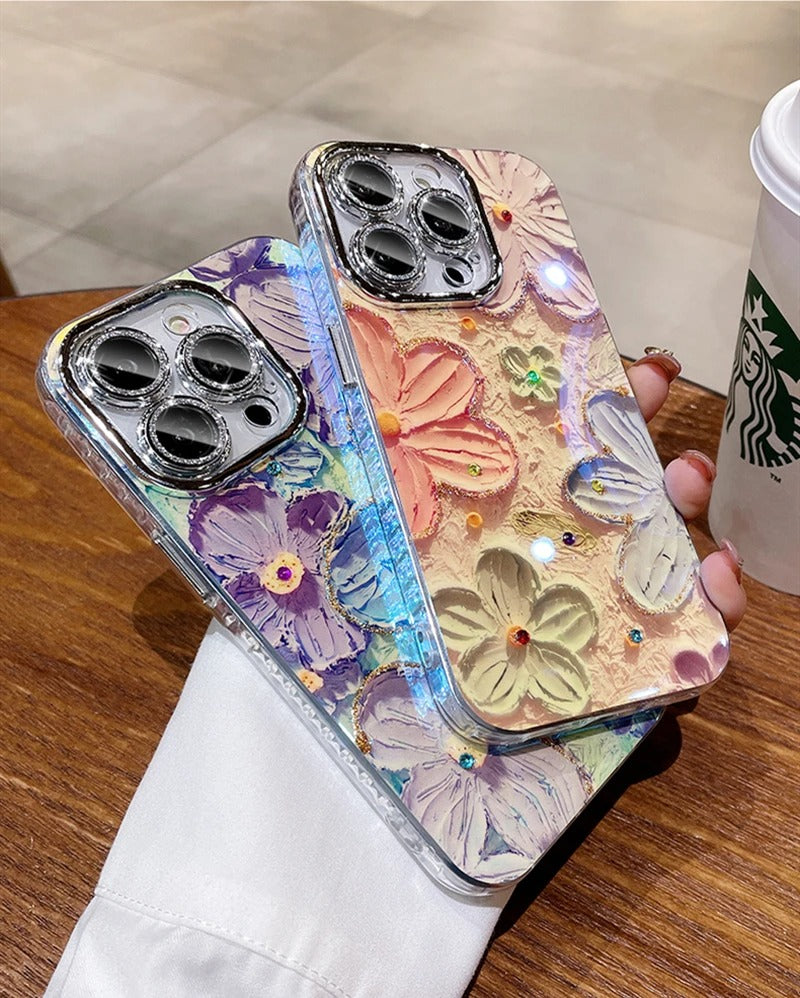 Flower IMD Laser Case