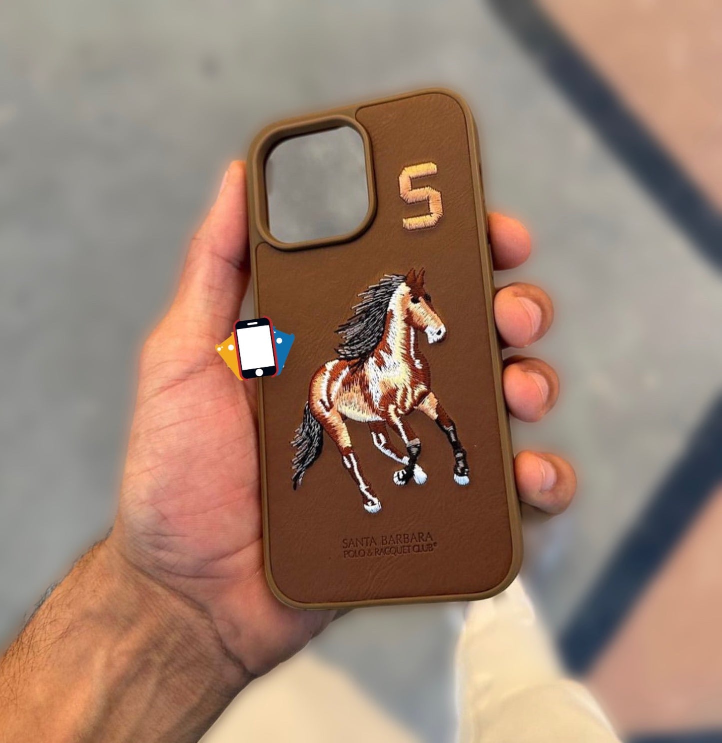 Polo 🐎 3rd Series Embossed Jockey Case! 🩶