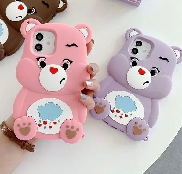 3D Bear Cartoon Case