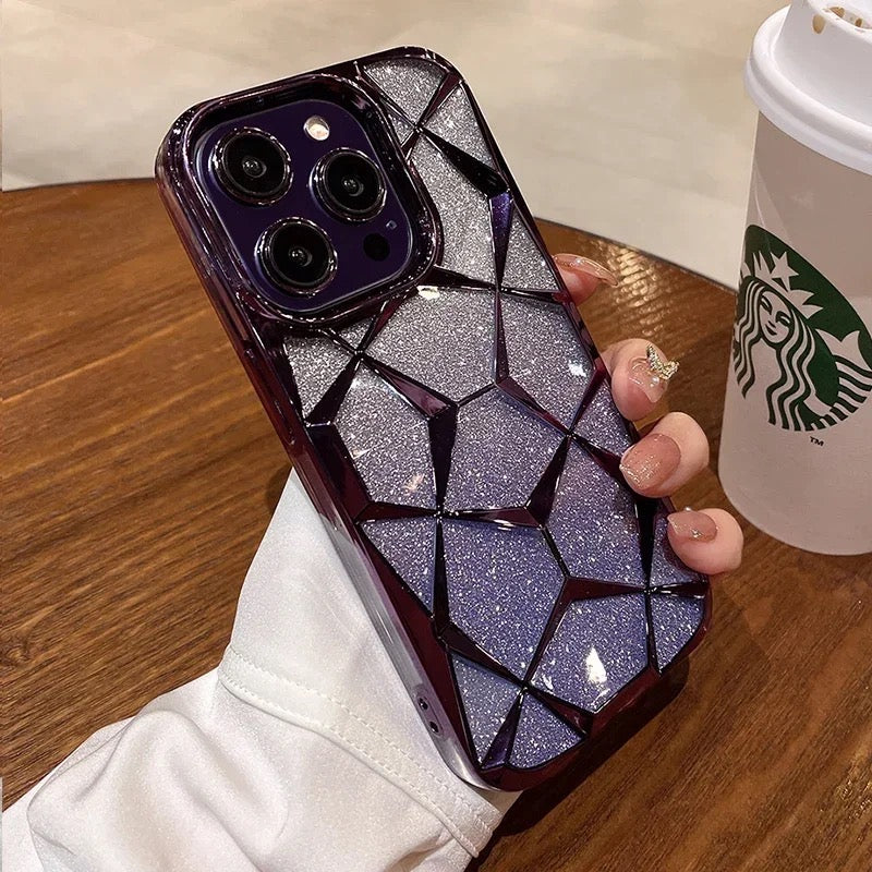 Premium Diamond Shimmer Case