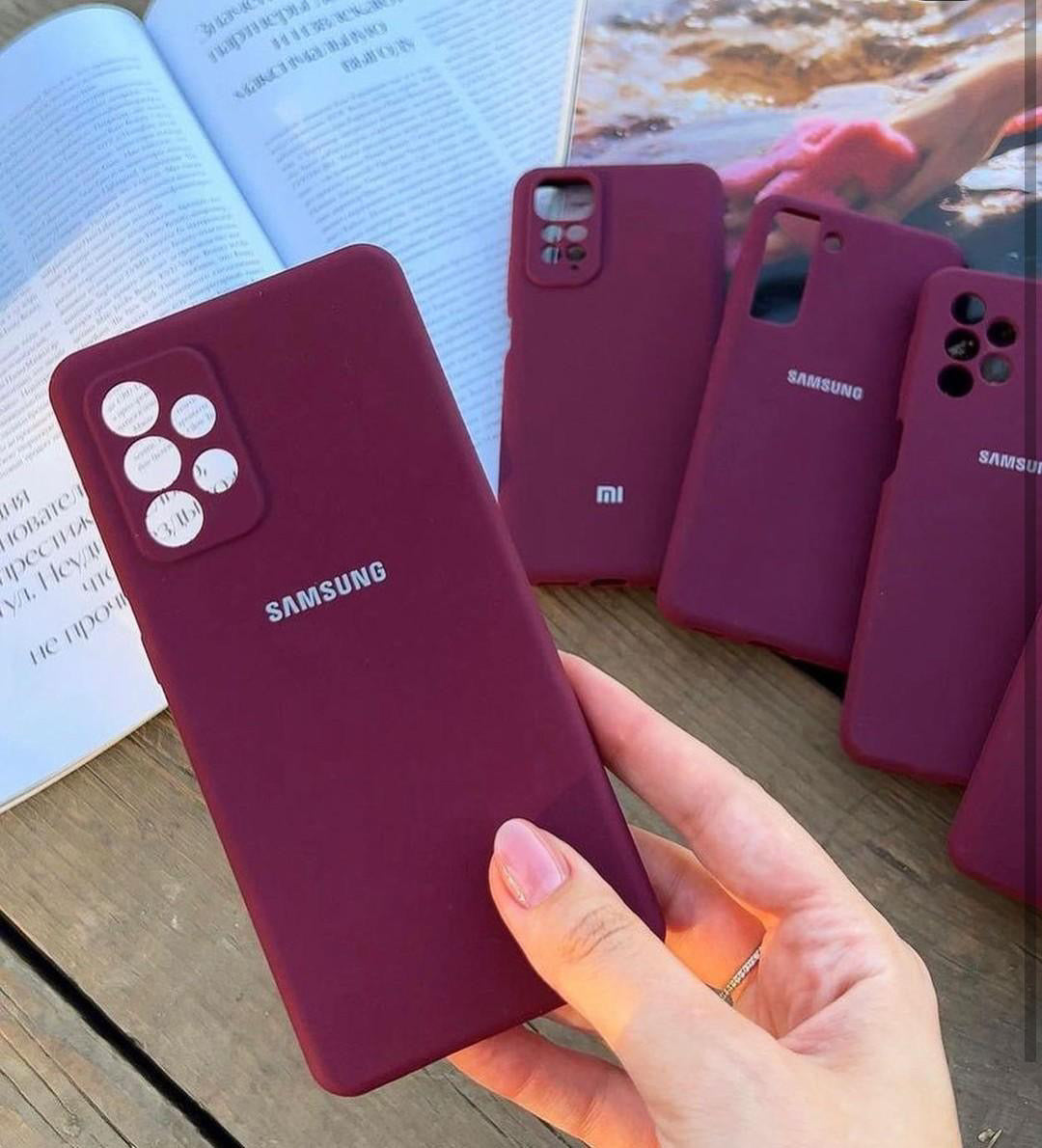 Plum/maroon - Samsung Silicone Case