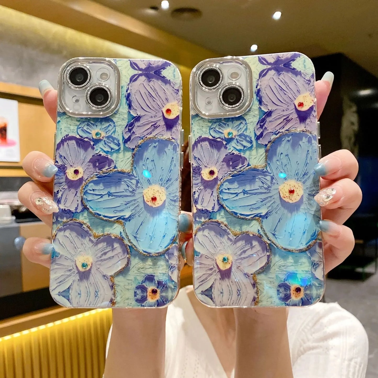 Flower IMD Laser Case