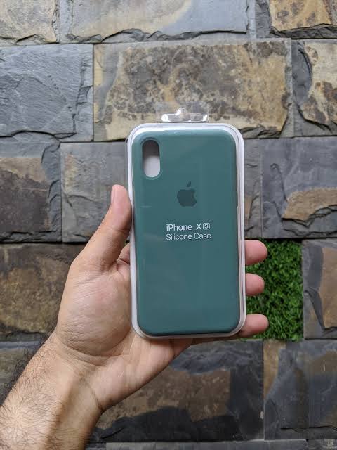 (MidNight-Green) iPhone Premium Silicone Case