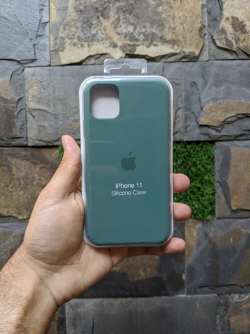 (MidNight-Green) iPhone Premium Silicone Case