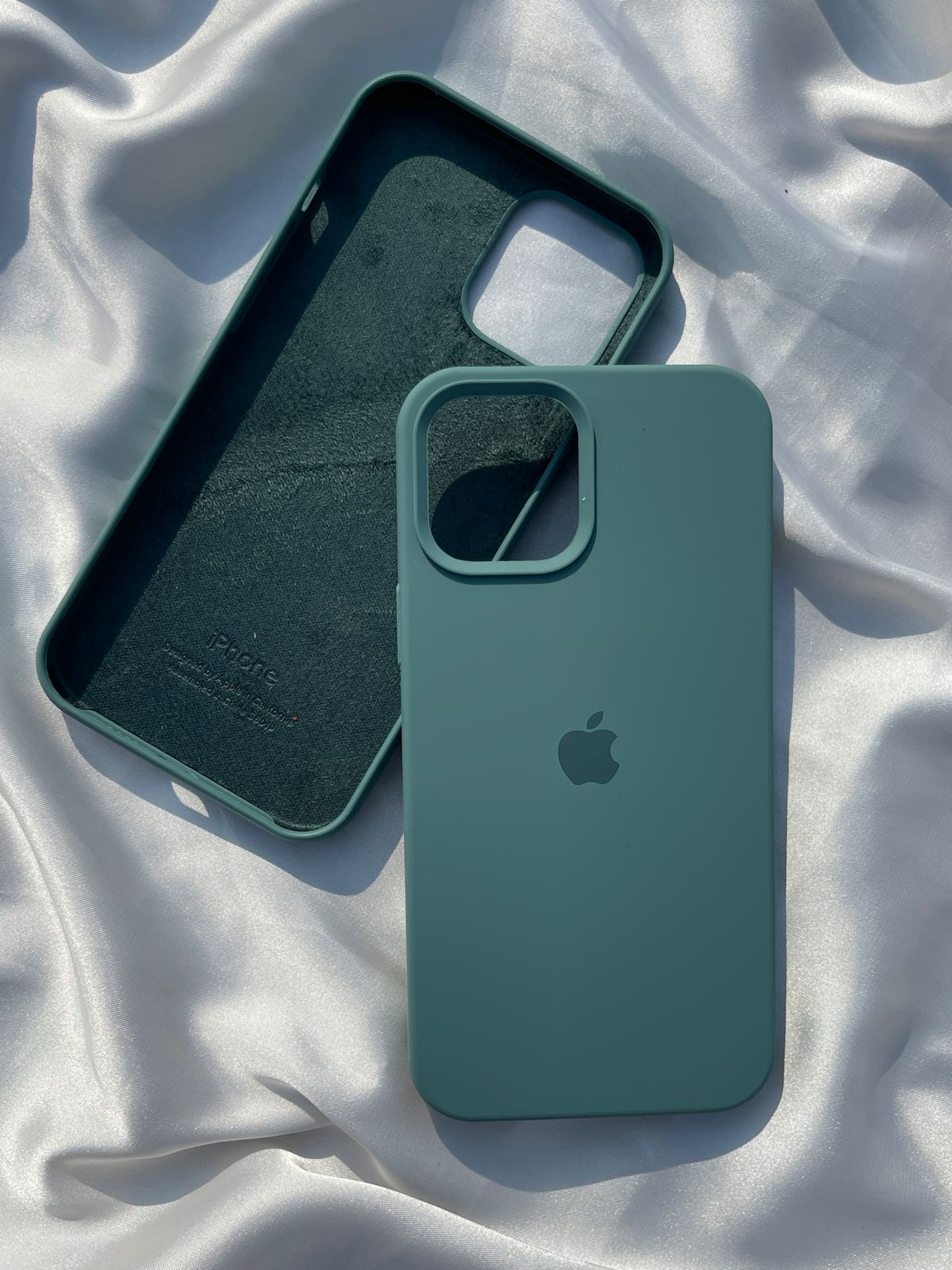 (MidNight-Green) iPhone Premium Silicone Case