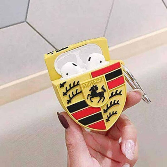 PORSCHE Cartoon Silicone AirPods 1/2 Case