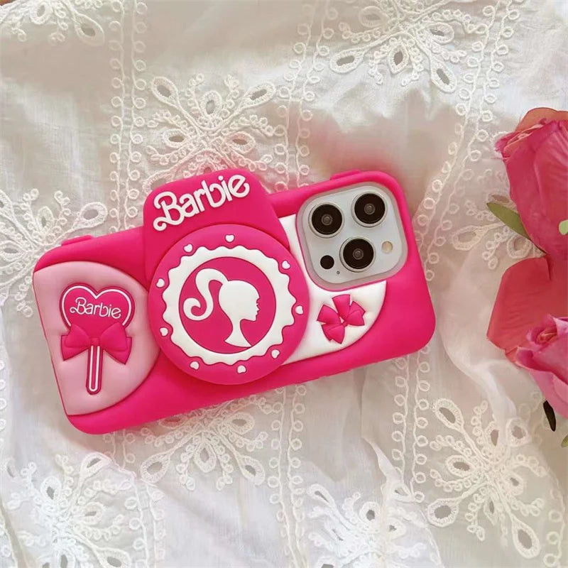 Cute Barbie PopStand Case