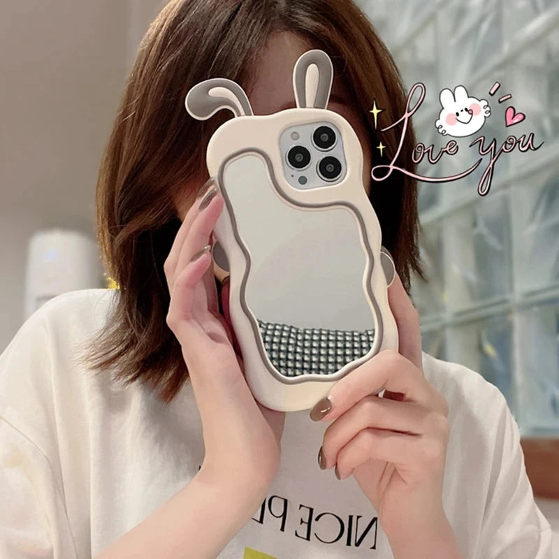 Rabbit Bunny Mirror Case