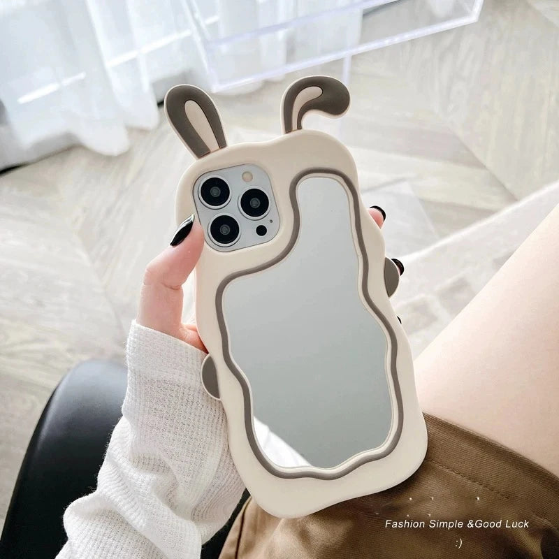 Rabbit Bunny Mirror Case