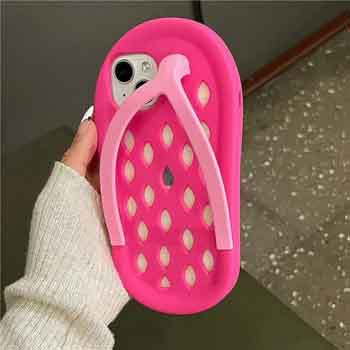 New Luxury Pink Slipper Case