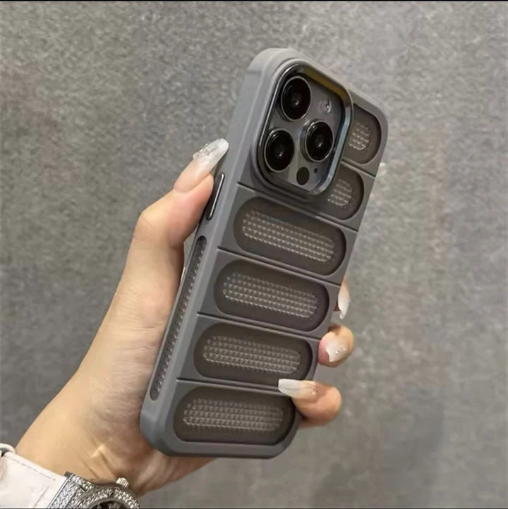 Luxury Heat Dissipation Breathable Hole Case