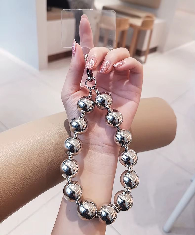 Silver Pearl Charm For Case