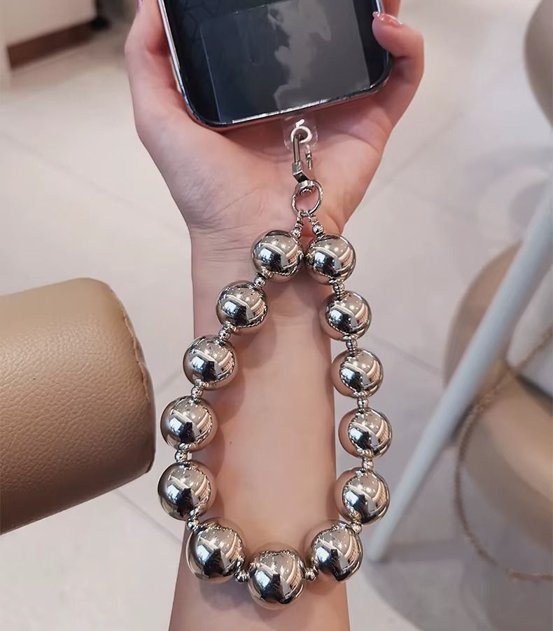 Silver Pearl Charm For Case