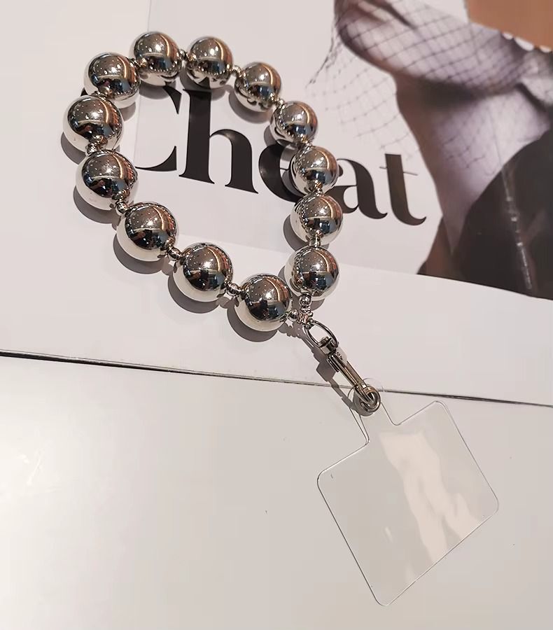 Silver Pearl Charm For Case