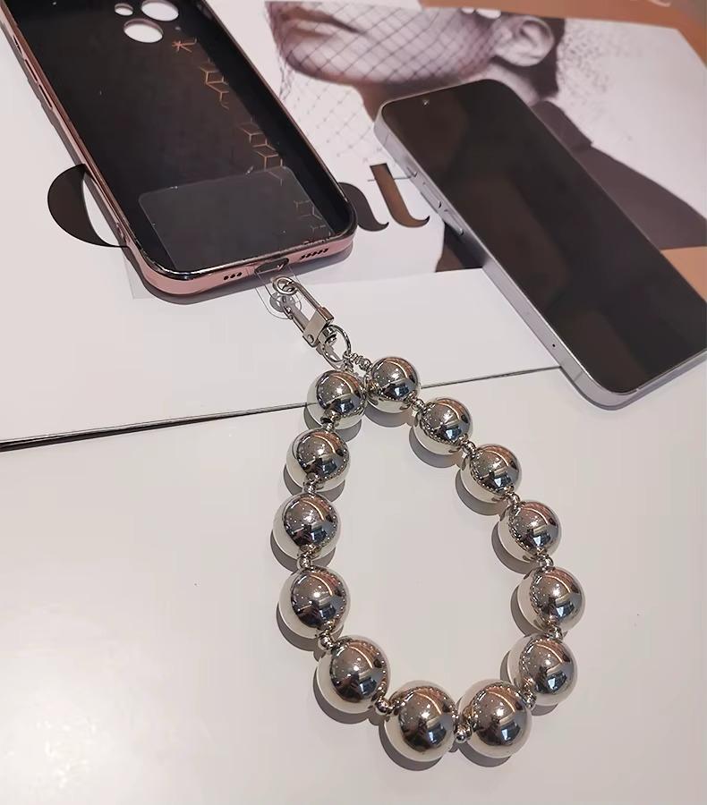 Silver Pearl Charm For Case