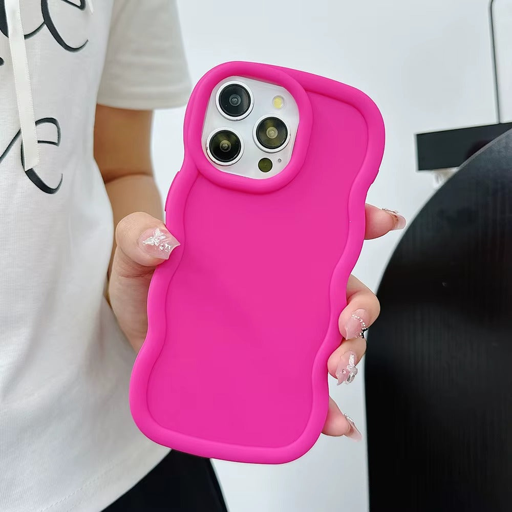 Premium Wavy Luxury Silicone Case