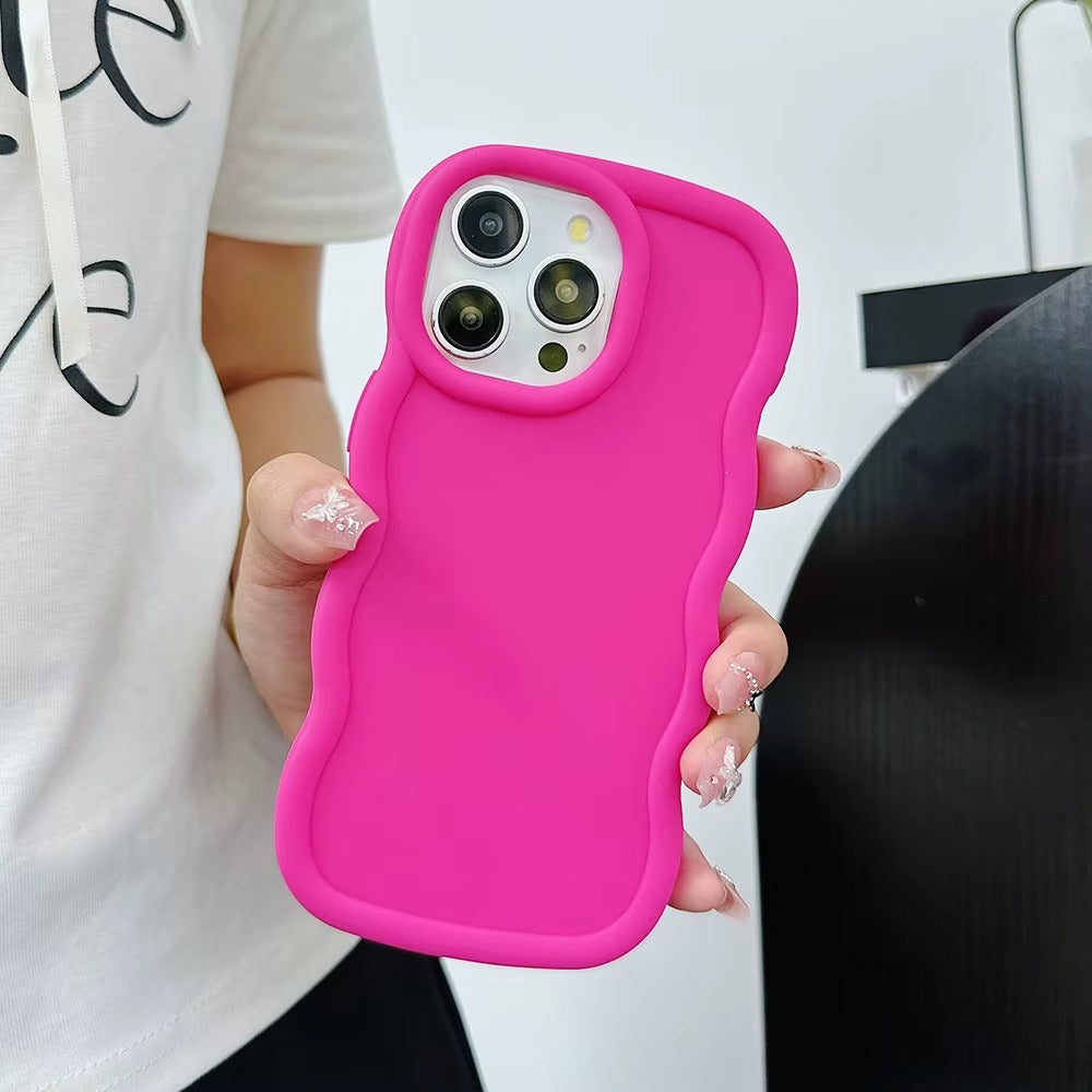 Premium Wavy Luxury Silicone Case