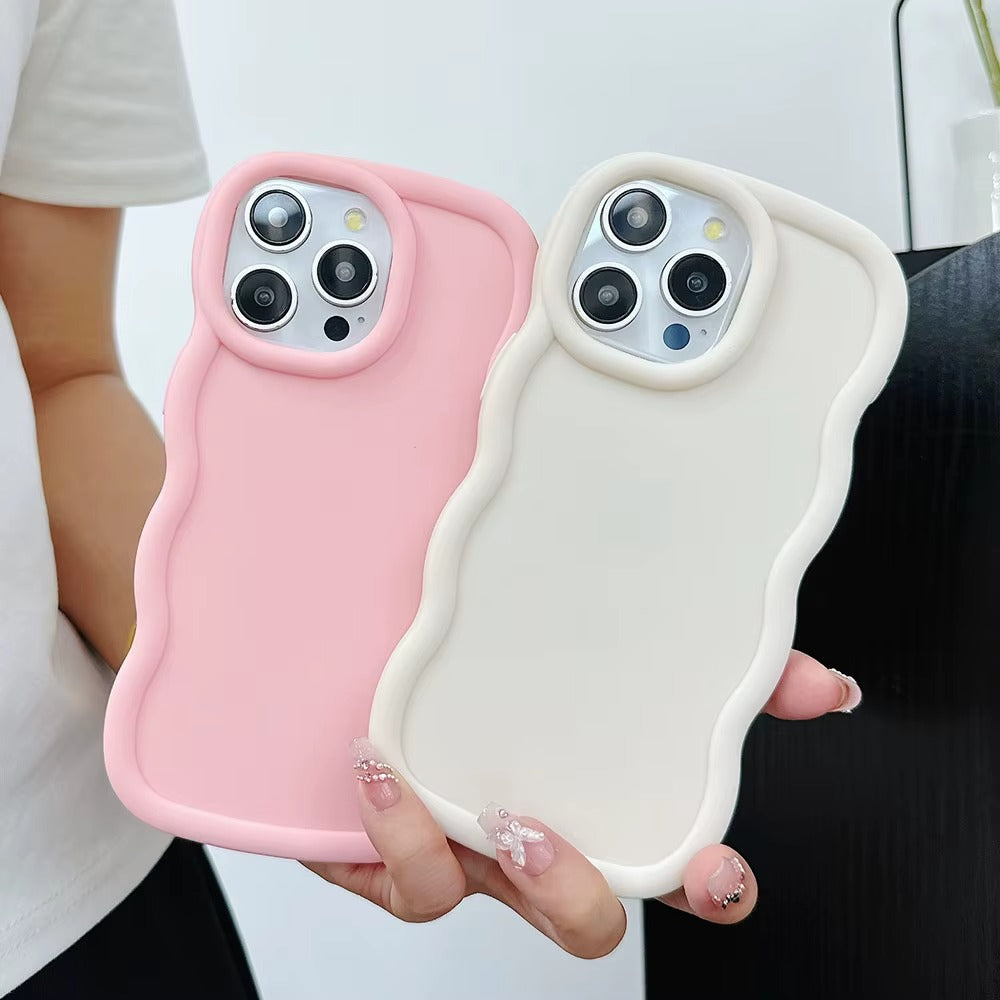 Premium Wavy Luxury Silicone Case