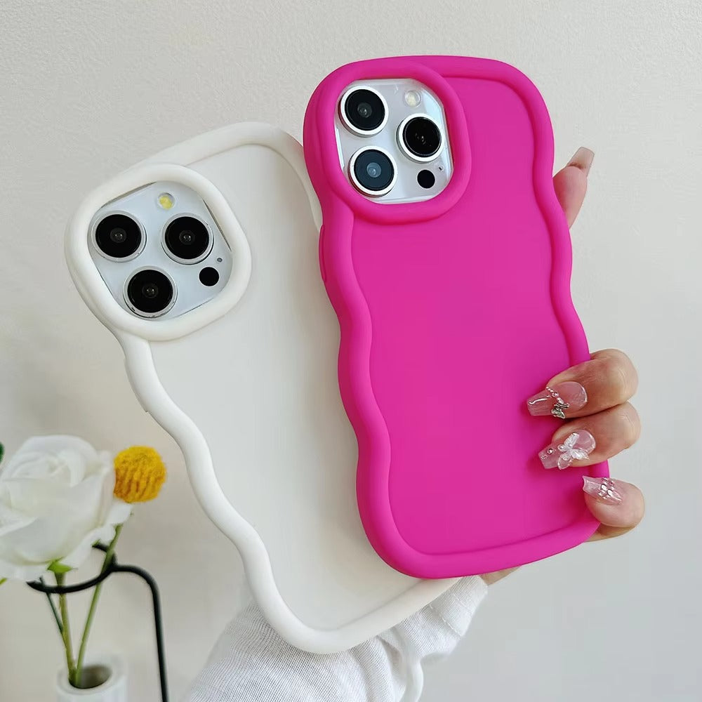 Premium Wavy Luxury Silicone Case