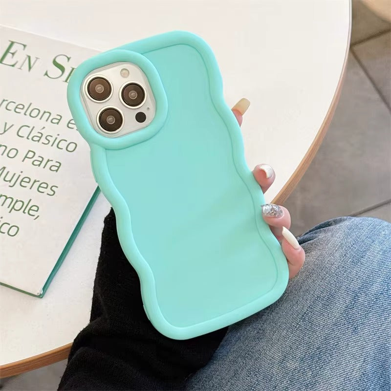 Premium Wavy Luxury Silicone Case