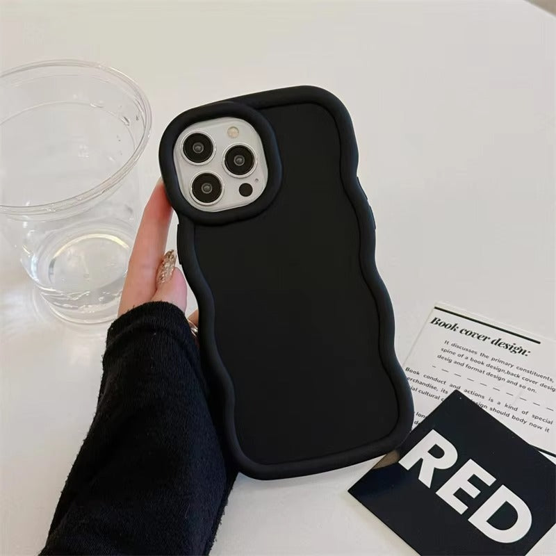 Premium Wavy Luxury Silicone Case