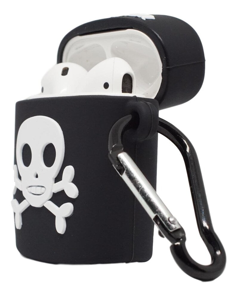 Black skull and bone poison AirPod 2  case