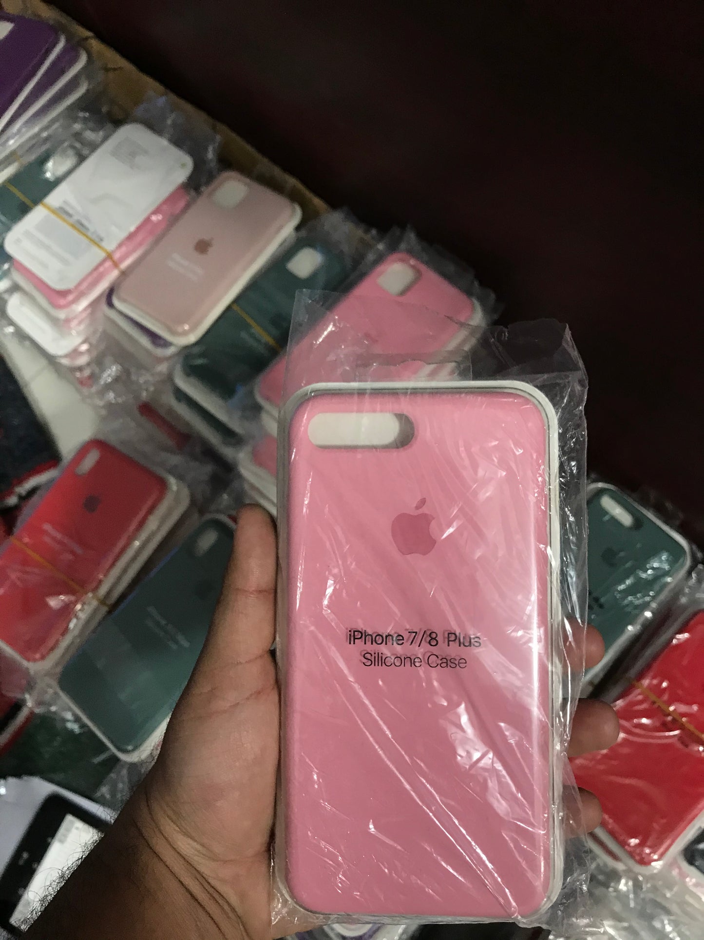 (Baby Pink) iPhone Premium Silicone Case