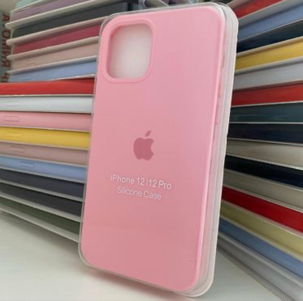 (Baby Pink) iPhone Premium Silicone Case