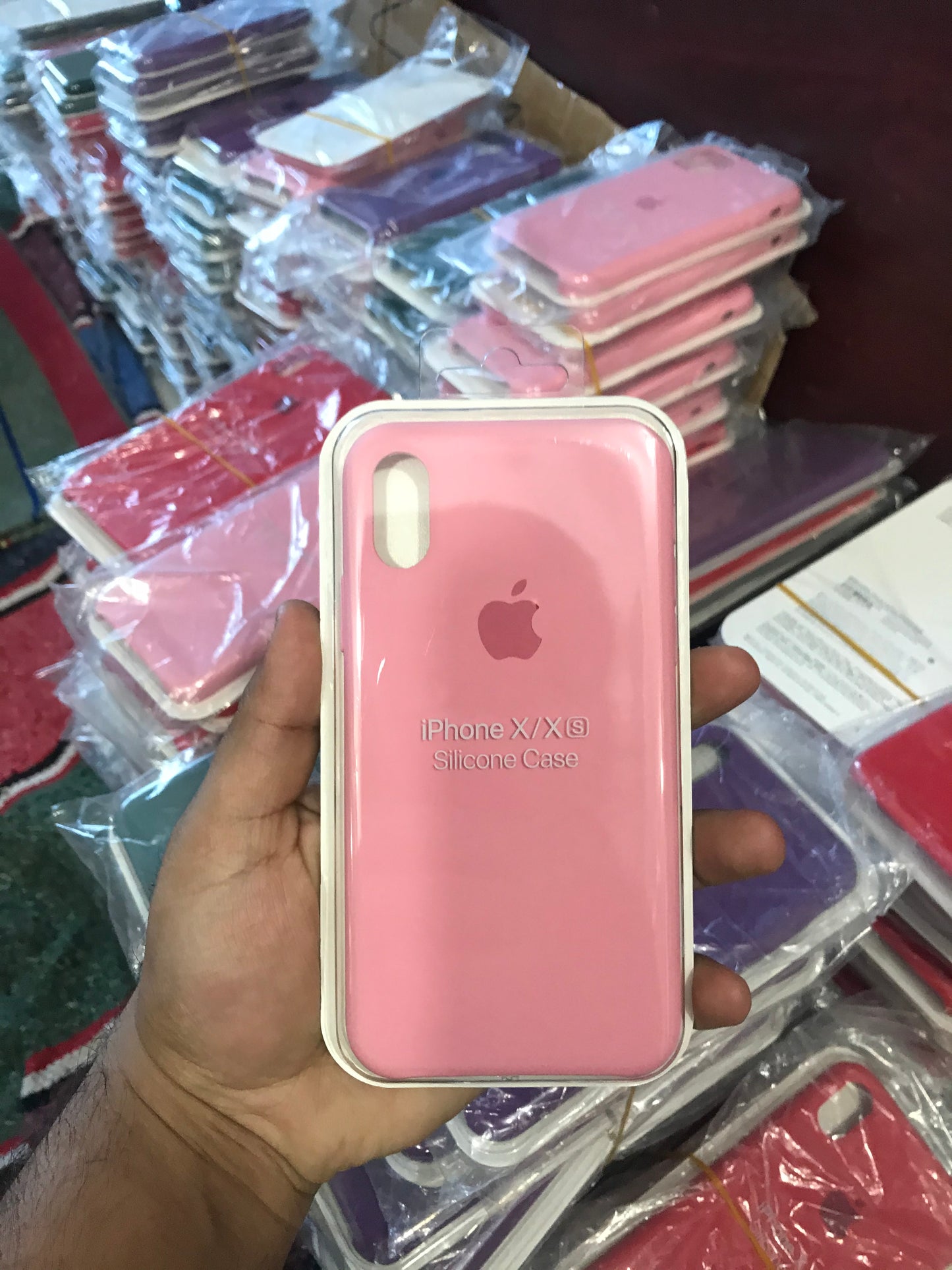 (Baby Pink) iPhone Premium Silicone Case