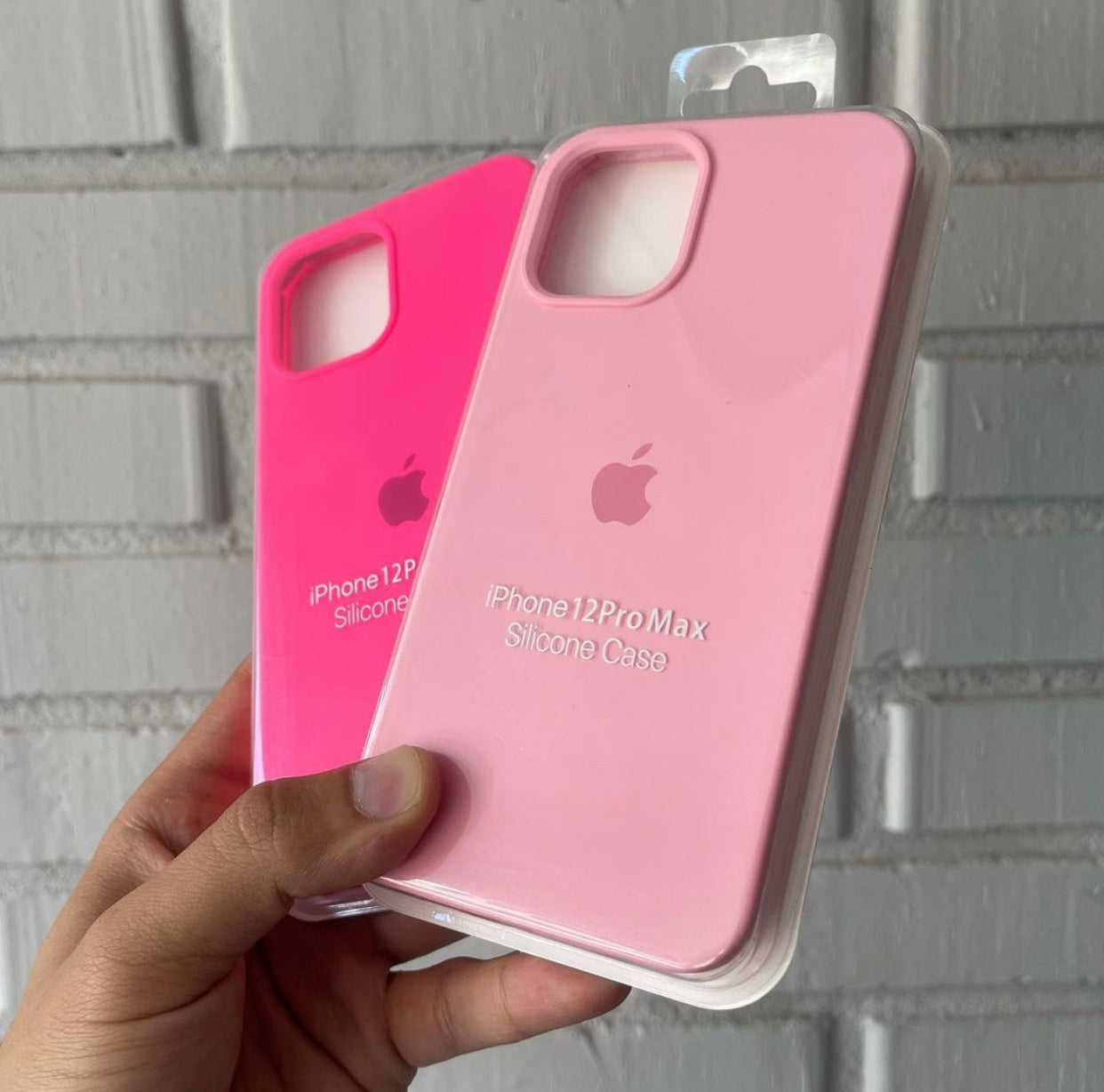 (Baby Pink) iPhone Premium Silicone Case