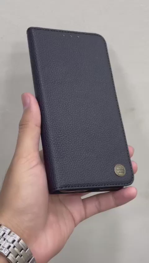 Rich Boss Original Leather Book Case